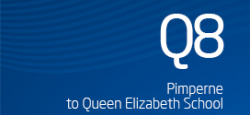 Pimperne to Queen Elizabeth School and Allenbourn Schools